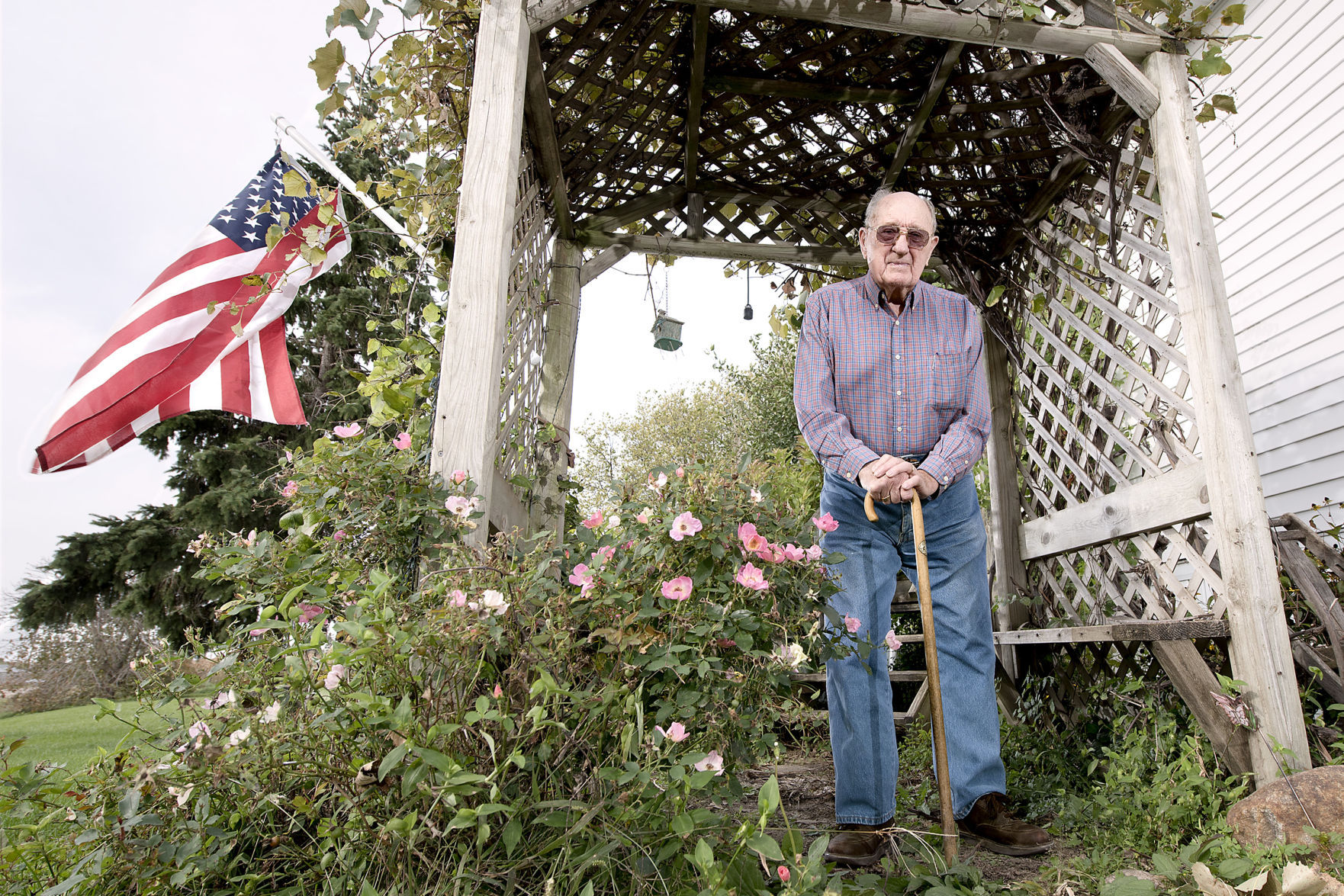 Korean War veteran Walter Block